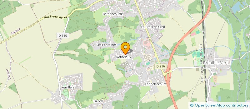 localisation de l'entreprise COMITE DES FETES DE LAMECOURT  LAMECOURT