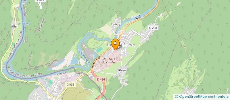 localisation de l'entreprise COMITE DES FETES DE LAVANCIA-EPERCY à LAVANCIA-EPERCY