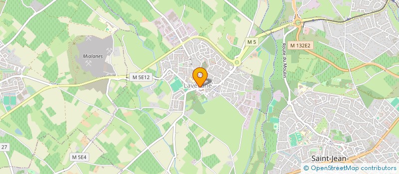 localisation de l'entreprise COMITE DES FETES DE LAVERUNE - CFL  LAVERUNE