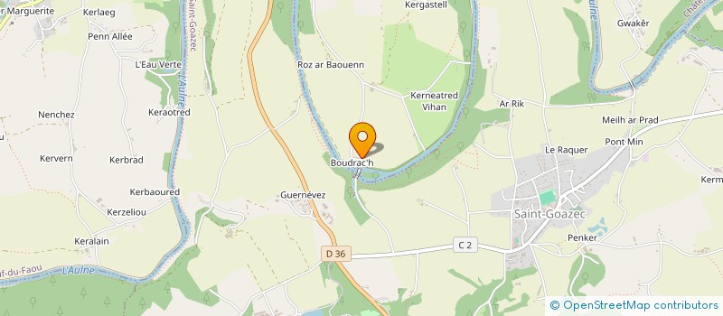 localisation de l'entreprise COMITE DES FETES DE LAZ  LAZ