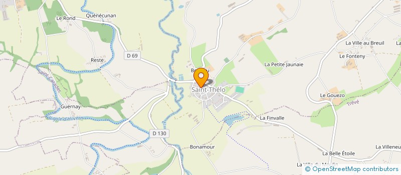 localisation de l'entreprise COMITE DES FETES DE LE QUILLIO  LE QUILLIO