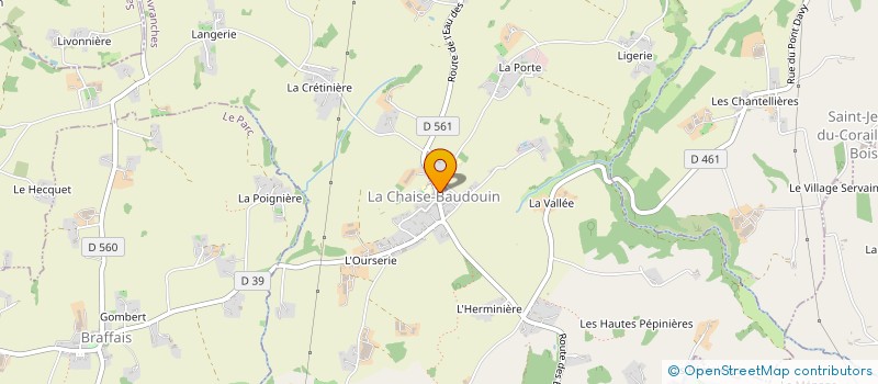 localisation de l'entreprise COMITE DES FETES DE LES CRESNAYS  LES CRESNAYS