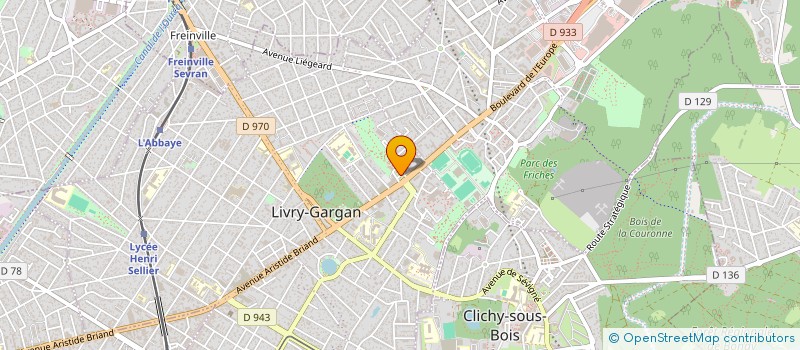 localisation de l'entreprise COMITE DES FETES DE LIVRY GARGAN à LIVRY-GARGAN