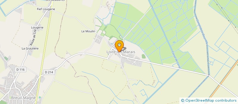 localisation de l'entreprise COMITE DES FETES DE LOIRE LES MARAIS  LOIRE-LES-MARAIS