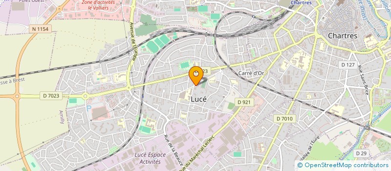 localisation de l'entreprise COMITE DES FETES DE LUCE à LUCE