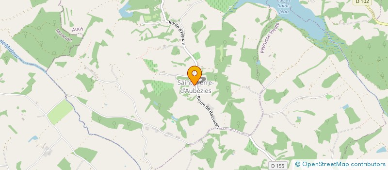 localisation de l'entreprise COMITE DES FETES DE LUPIAC  LUPIAC