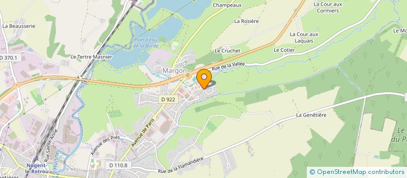 localisation de l'entreprise COMITE DES FETES DE MARGON à ARCISSES