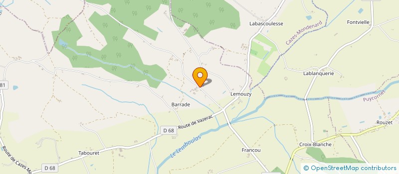 localisation de l'entreprise COMITE DES FETES DE MARTISSAN à LAFRANCAISE