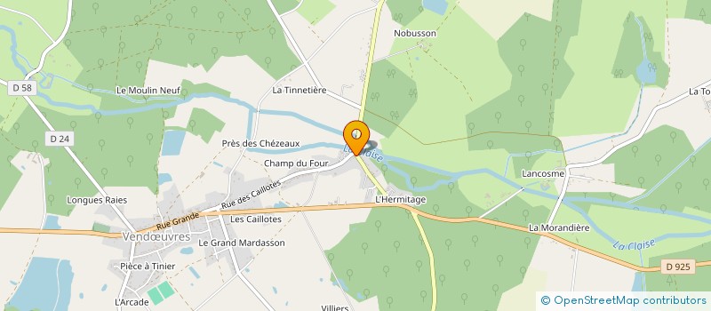 localisation de l'entreprise COMITE DES FETES DE MEOBECQ à MEOBECQ