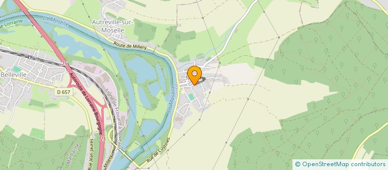 localisation de l'entreprise COMITE DES FETES DE MILLERY  MILLERY