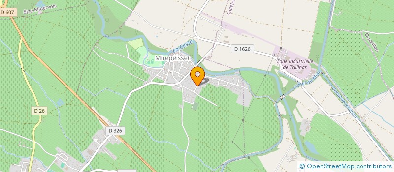 localisation de l'entreprise COMITE DES FETES DE MIREPEISSET  MIREPEISSET