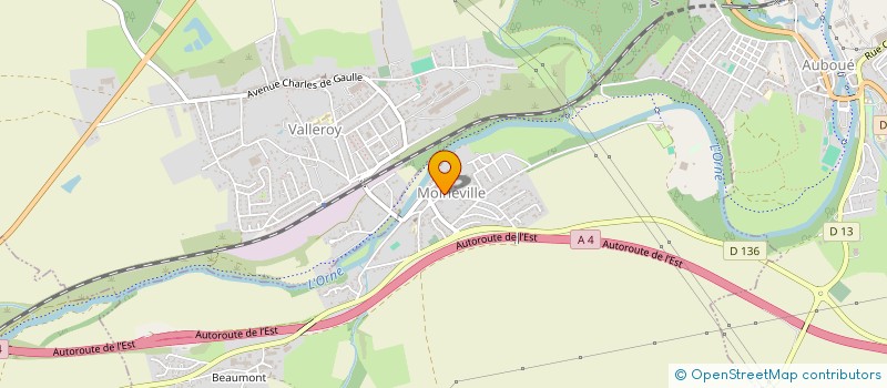 localisation de l'entreprise COMITE DES FETES DE MOINEVILLE  MOINEVILLE