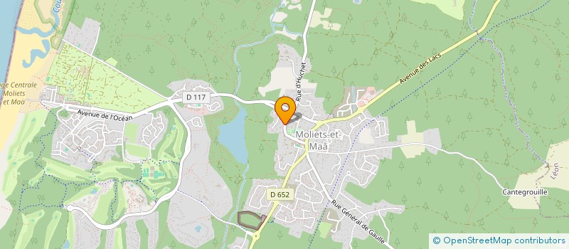 localisation de l'entreprise COMITE DES FETES DE MOLIETS  MOLIETS-ET-MAA