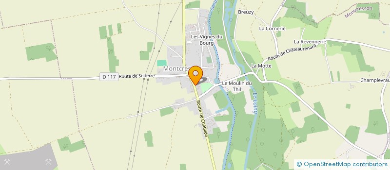 localisation de l'entreprise COMITE DES FETES DE MONTCRESSON à MONTCRESSON
