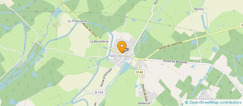 localisation de l'entreprise COMITE DES FETES DE MONTEREAU à MONTEREAU