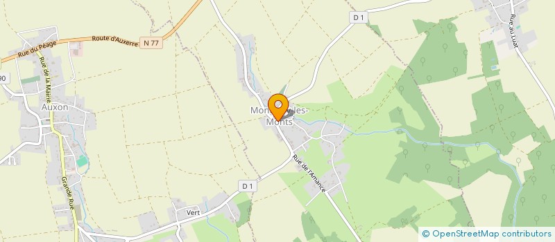 localisation de l'entreprise COMITE DES FETES DE MONTIGNY-LES-MONTS  MONTIGNY-LES-MONTS