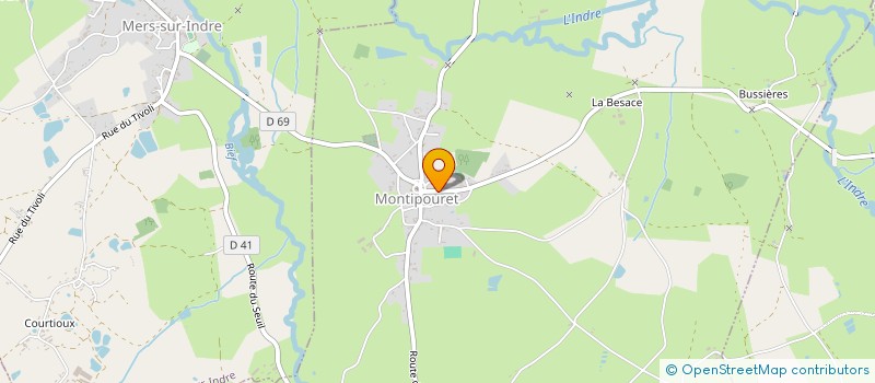 localisation de l'entreprise COMITE DES FETES DE MONTIPOURET à MONTIPOURET