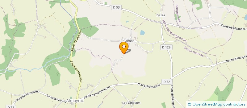 localisation de l'entreprise COMITE DES FETES DE MONTIRAT à MONTIRAT