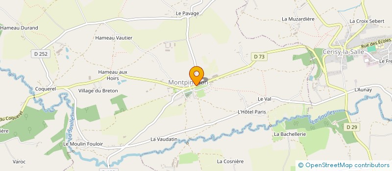 localisation de l'entreprise COMITE DES FETES DE MONTPINCHON  MONTPINCHON