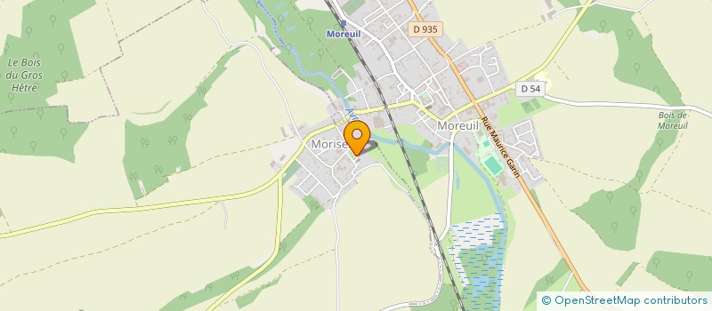 localisation de l'entreprise COMITE DES FETES DE MORISEL  MORISEL