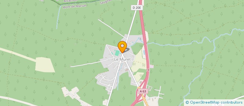 localisation de l'entreprise COMITE DES FETES DE MOUSTEY  MOUSTEY