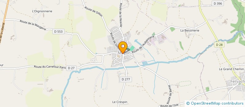 localisation de l'entreprise COMITE DES FETES DE MOYON  MOYON VILLAGES