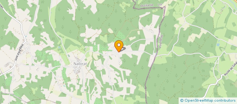 localisation de l'entreprise COMITE DES FETES DE NABIRAT  NABIRAT