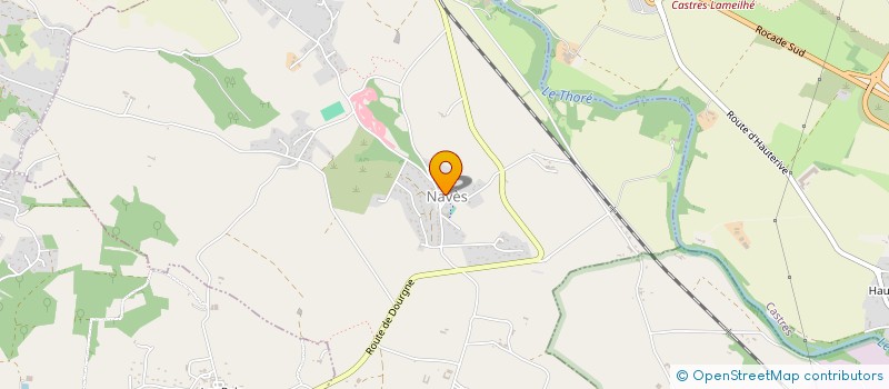 localisation de l'entreprise COMITE DES FETES DE NAVES  NAVES