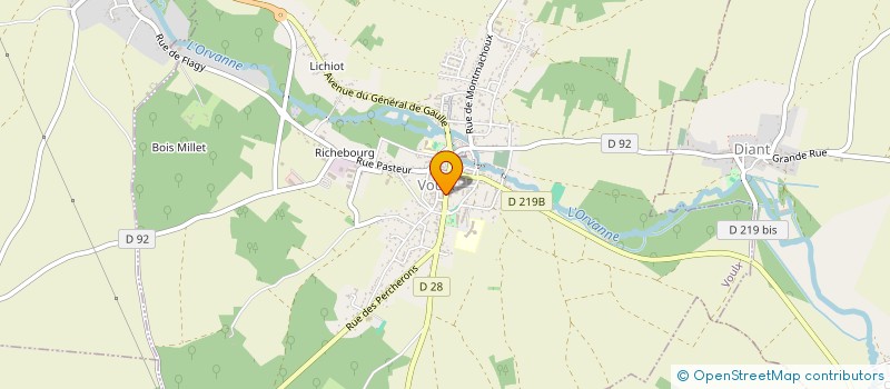 localisation de l'entreprise COMITE DES FETES DE NOISY-RUDIGNON  NOISY-RUDIGNON