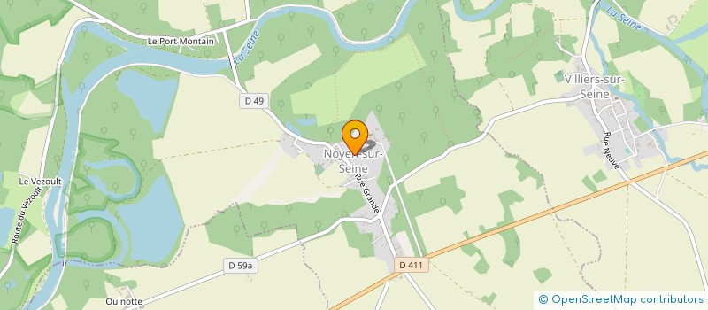 localisation de l'entreprise COMITE DES FETES DE NOYEN-SUR-SEINE  NOYEN-SUR-SEINE