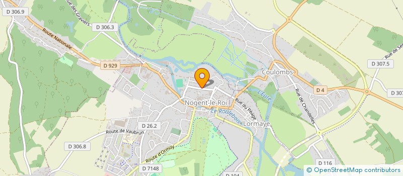 localisation de l'entreprise COMITE DES FETES DE OUERRE à NOGENT-LE-ROI