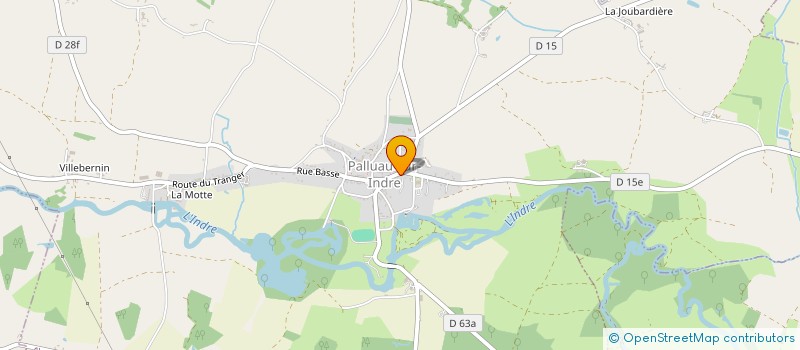 localisation de l'entreprise COMITE DES FETES DE PALLUAU SUR INDRE à PALLUAU-SUR-INDRE