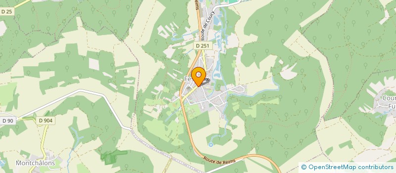 localisation de l'entreprise COMITE DES FETES DE PARFONDRU  PARFONDRU