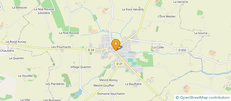localisation de l'entreprise COMITE DES FETES DE PASSAIS LA CONCEPTION à PASSAIS VILLAGES