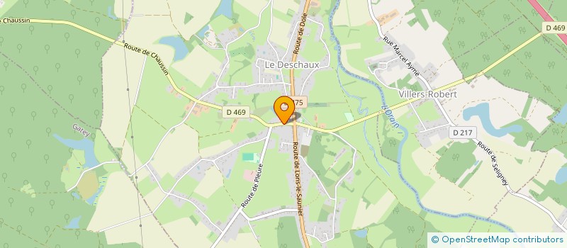 localisation de l'entreprise COMITE DES FETES DE PESEUX  PESEUX