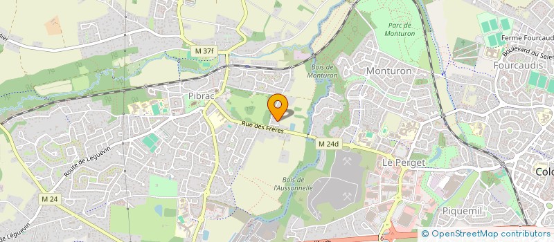 localisation de l'entreprise COMITE DES FETES DE PIBRAC  PIBRAC