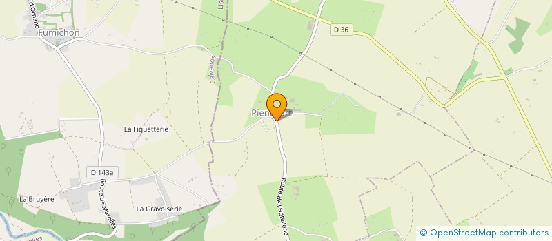 localisation de l'entreprise COMITE DES FETES DE PIENCOURT  PIENCOURT