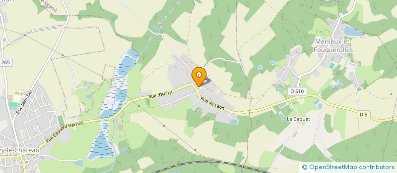 localisation de l'entreprise COMITE DES FETES DE PINON  PINON