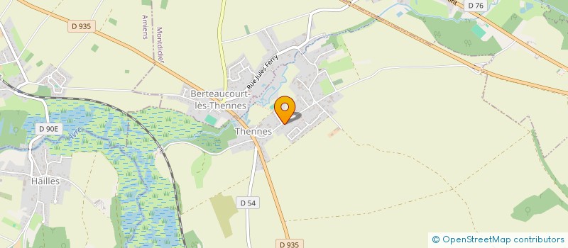 localisation de l'entreprise COMITE DES FETES DE PLESSIER-ROZAINVILLERS  LE PLESSIER-ROZAINVILLERS