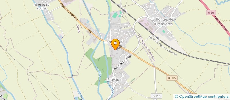 localisation de l'entreprise COMITE DES FETES DE PLUVAULT  LONGEAULT-PLUVAULT