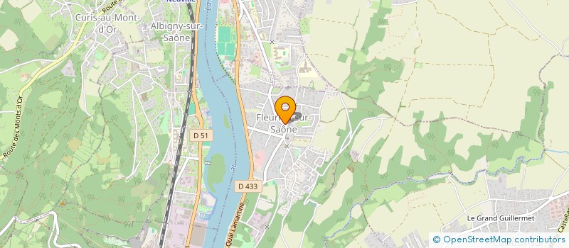 localisation de l'entreprise COMITE DES FETES DE POLEYMIEUX AU MONT D'OR  POLEYMIEUX AU MONT D'OR