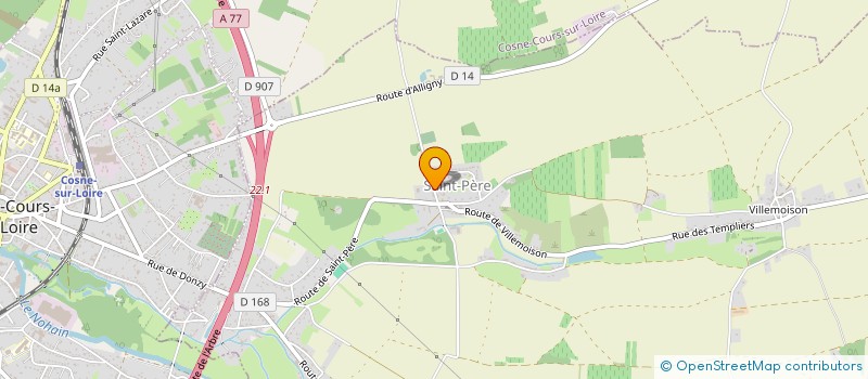 localisation de l'entreprise COMITE DES FETES DE POUGNY à POUGNY
