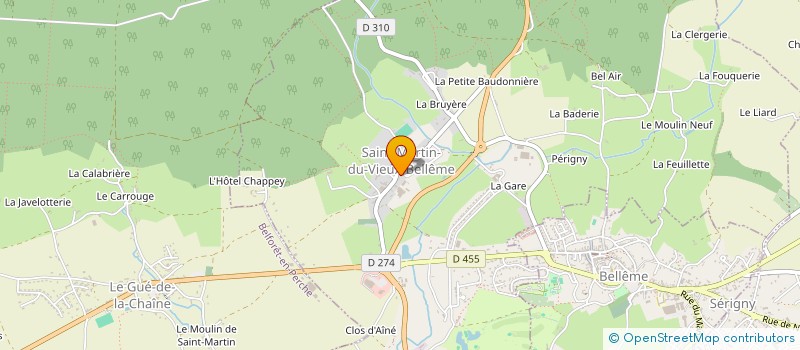 localisation de l'entreprise COMITE DES FETES DE POUVRAI à POUVRAI