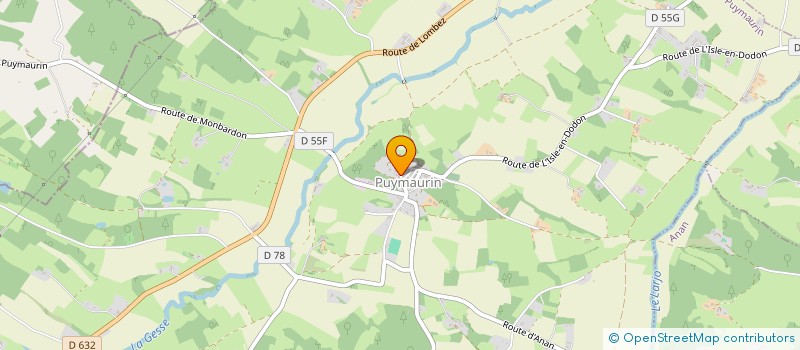 localisation de l'entreprise COMITE DES FETES DE PUYMAURIN  PUYMAURIN