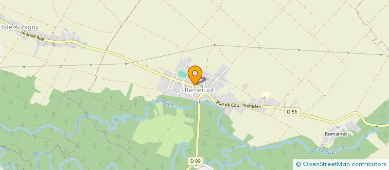 localisation de l'entreprise COMITE DES FETES DE RAMERUPT  RAMERUPT