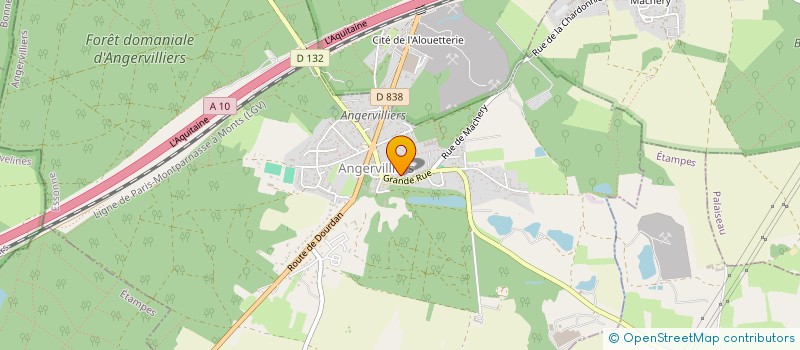 localisation de l'entreprise COMITE DES FETES DE ROUSSIGNY à LIMOURS