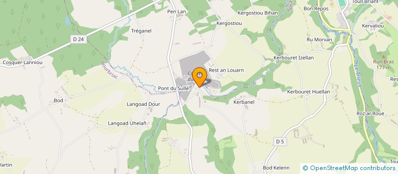 localisation de l'entreprise COMITE DES FETES DE SAINT ALOR  PLESIDY