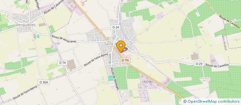 localisation de l'entreprise COMITE DES FETES DE SAINT ANDIOL  SAINT-ANDIOL