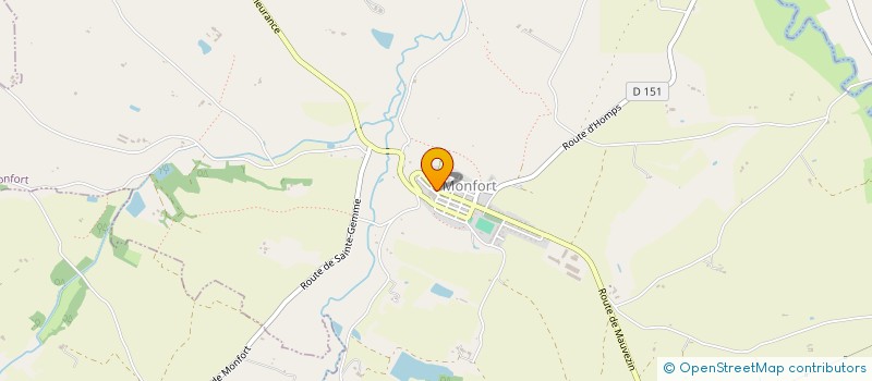 localisation de l'entreprise COMITE DES FETES DE SAINT-BRES  SAINT-BRES