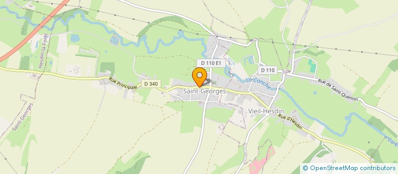 localisation de l'entreprise COMITE DES FETES DE SAINT-GEORGES  SAINT-GEORGES